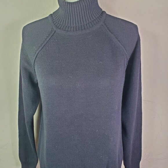 Karen Scott Womens Black Cotton Turtleneck Sweater XS - Picture 5 of 11